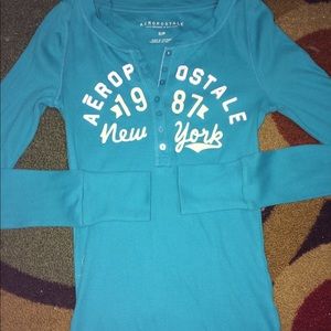 4 aeropostal long sleeve shirts